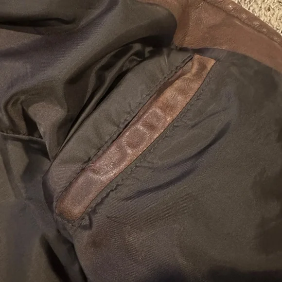 SCHOTT Vintaged Cowhide Café Racer Leather Jacket 654 XL - Picture 11 of 14